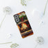 Candles on the Hearth Decorated for Christmas - Impact Resistant Phone Case